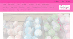 Desktop Screenshot of fizzybathbombs.com